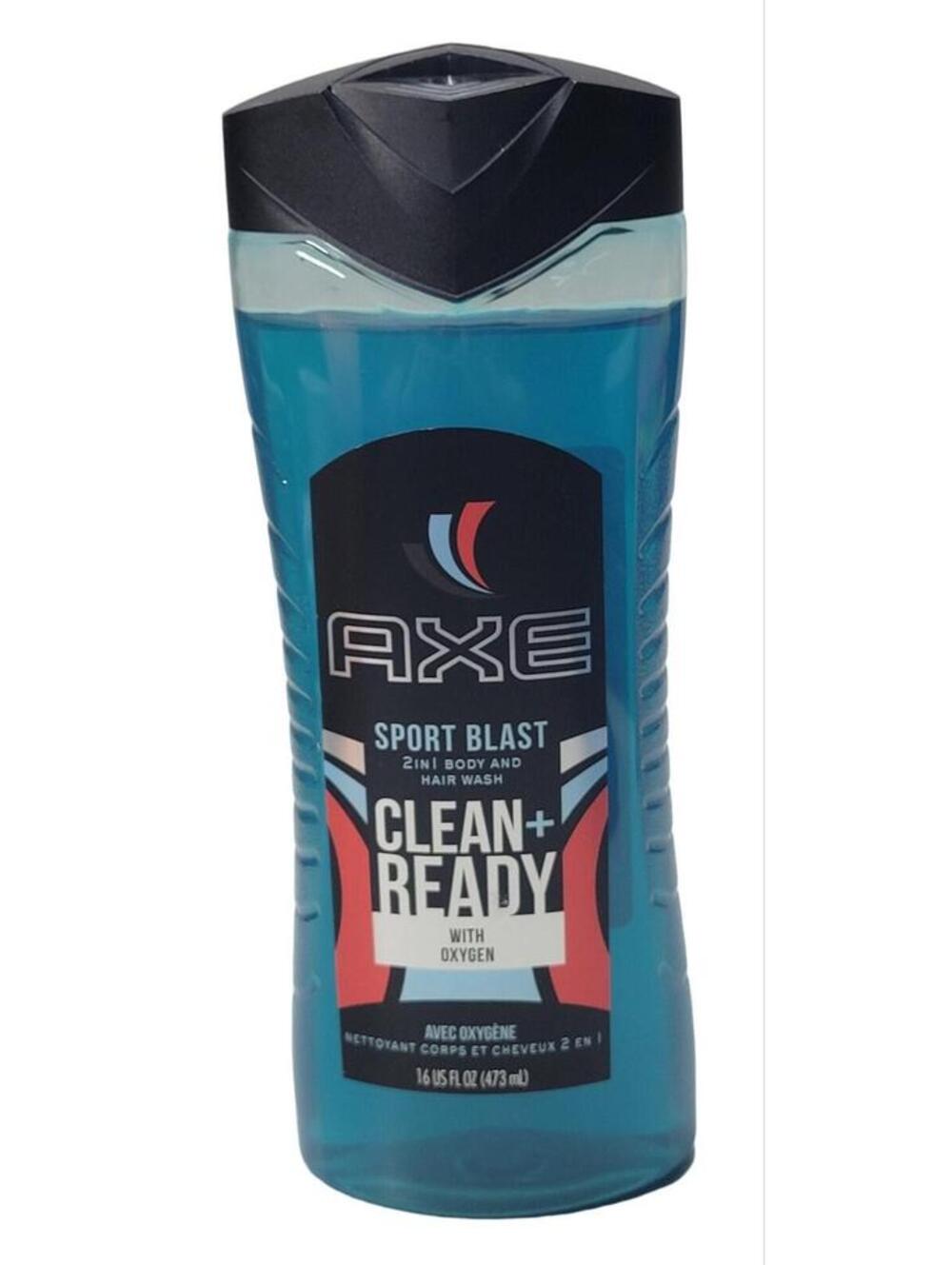 Axe Shower Gel + Shampoo Sport Blast 16 fl oz BM